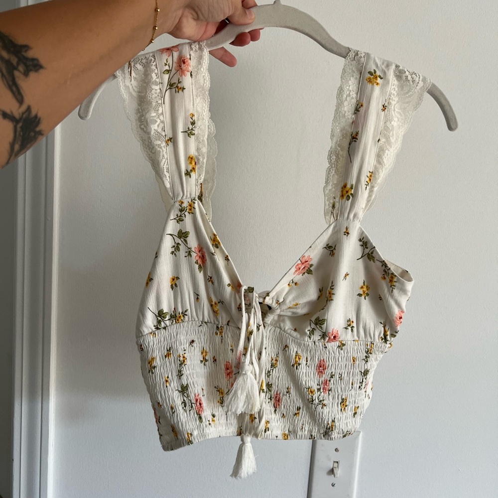 Floral tank top